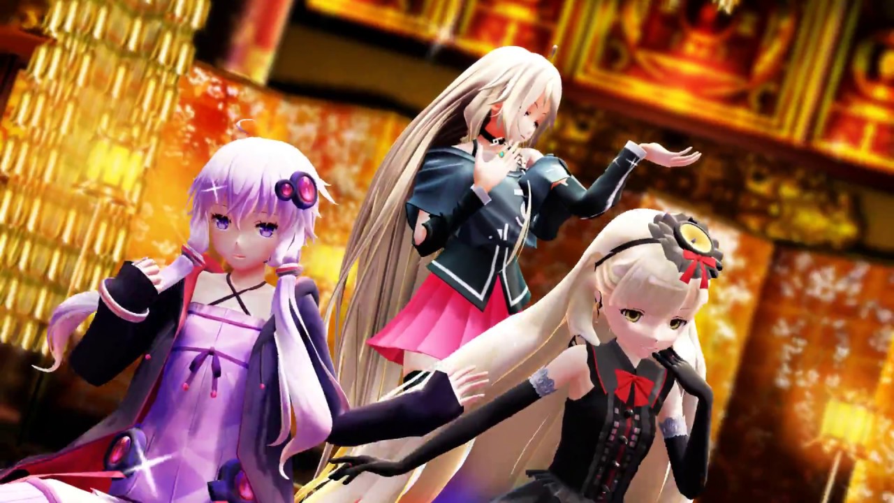 [MMD] Tougen Renka (桃源恋歌) - IA, Yukari, MAYU -