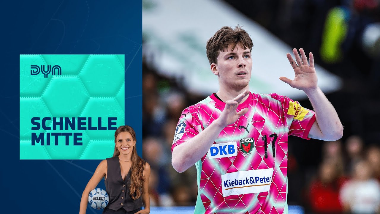 Doppeltes GIPFELTREFFEN in der HBL 🤯🏆 Schnelle Mitte mit F&uuml;chse-Star Nils Lichtlein | Dyn Handball