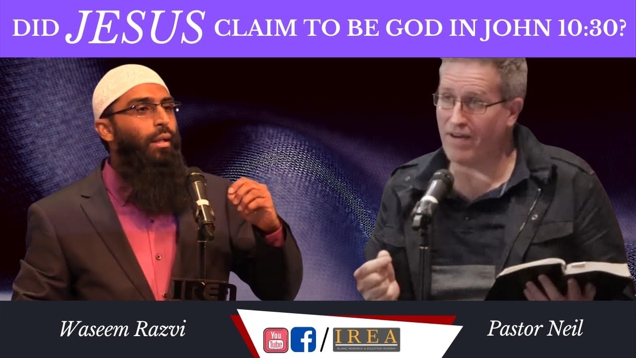 Jesus claimed to be God in John 10:30! Pastor Neil questions Waseem Razvi (Debate Australia IREA)