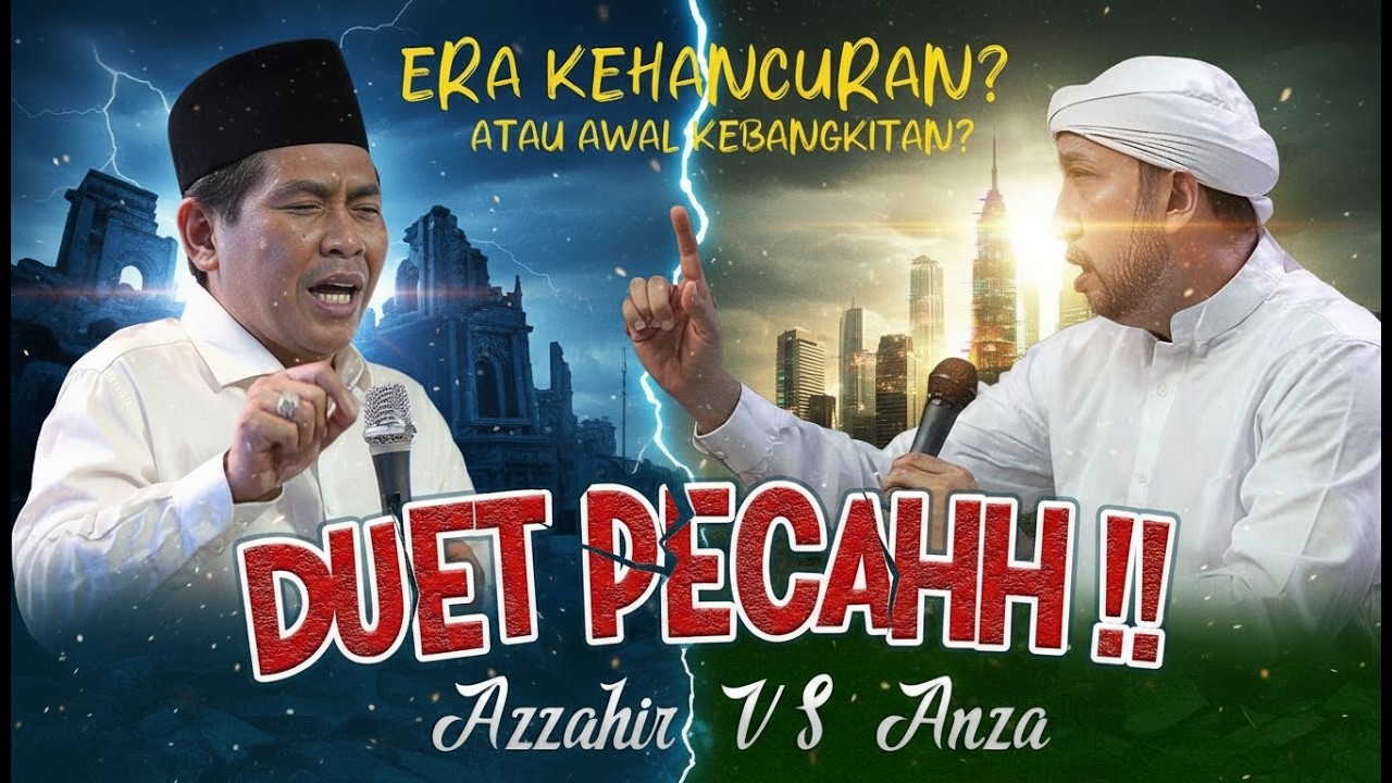 DUET PECAH !! TERBARU AZZAHIR VS ABAH ANZA , TADI MALAM