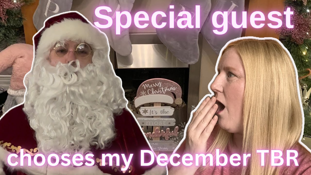TBR Prompt Cards Choose My December TBR With Santa!