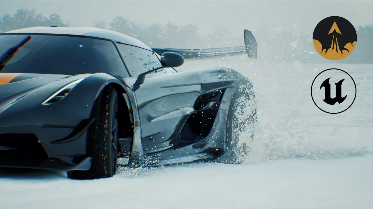 Unreal Engine Automotive Niagara VFX Course Announcement Teaser | RedefineFX