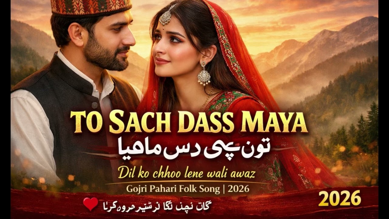 TO SACH DASS MAYA | توں سچی دس ماہیا | Gojri Pahari Folk Song 2026 | Dil Ko Choo Lene Wali Awaz