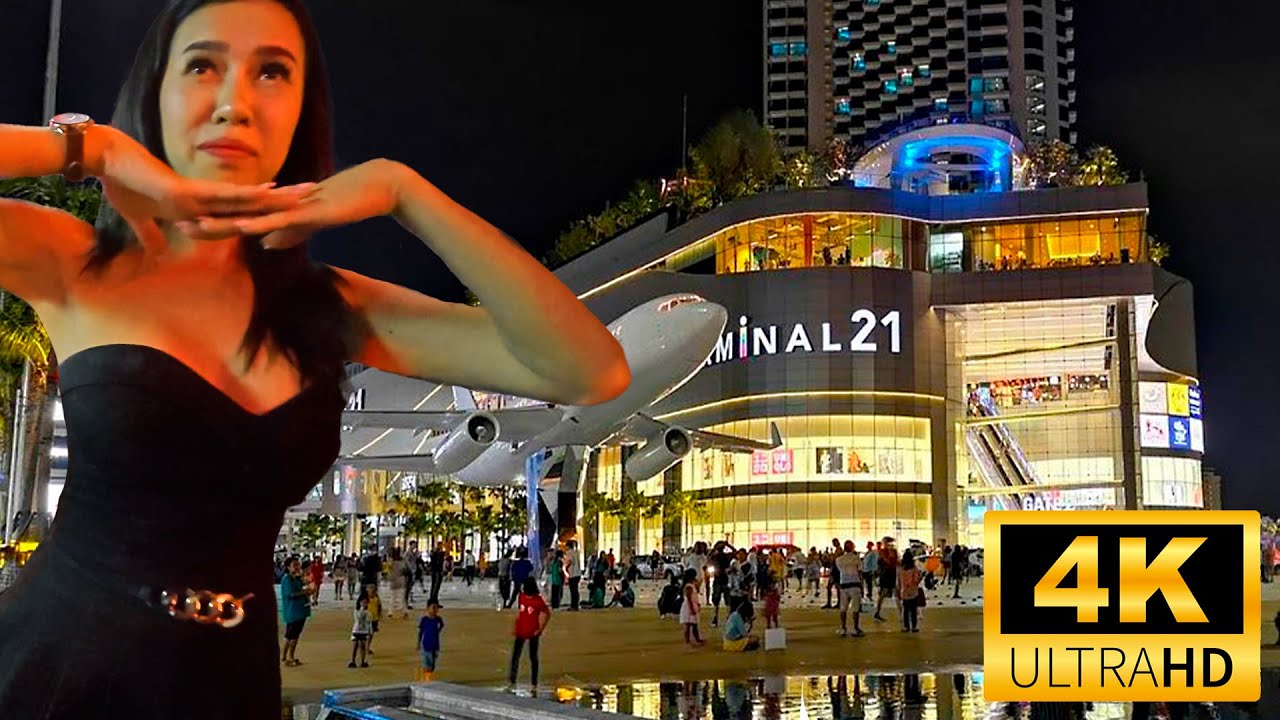 TERMINAL 21 - Pattaya [4K] Complete Walking Tour: Shopping Mall and Restaurants Thailand