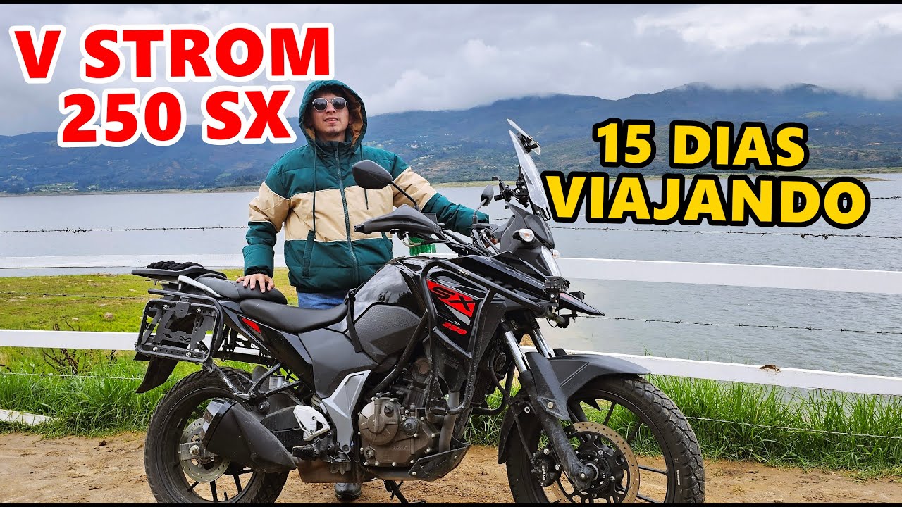 V STROM 250 VIAJANDO /  Zipaquirá -  Guatavita | capitulo 5