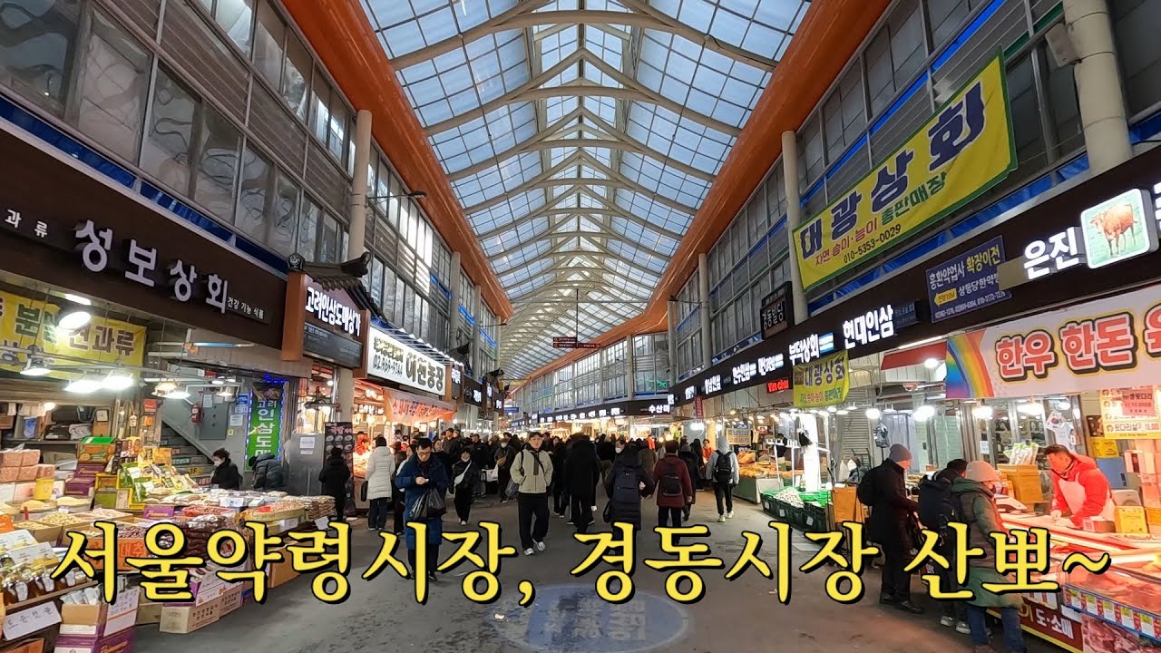 [경동시장] 서울약령시장-경동시장 산뽀~ #서울약령시장 #경동시장 #서울 #제기동 #대한민국 #한국 #문화유산 #강석균여행작가 #재미리작가 #시장 #한약 #한의학 #건강식품
