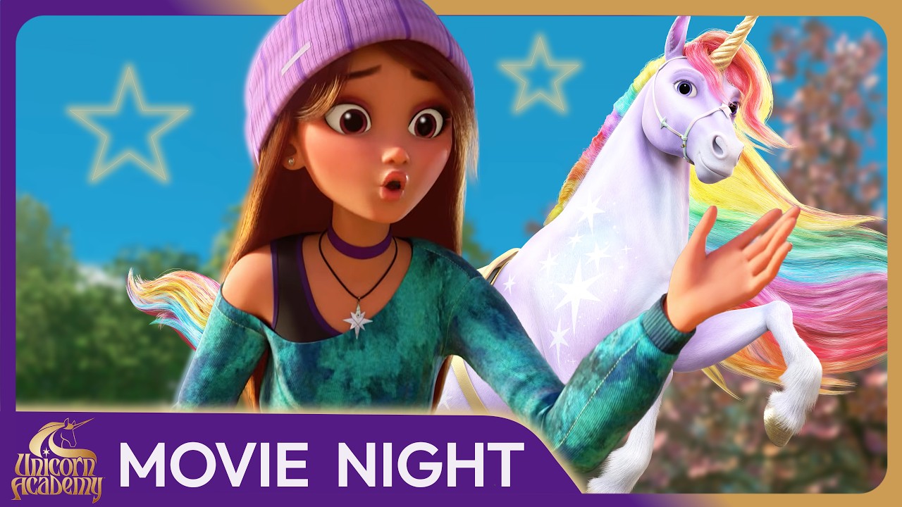 Unicorn Academy *MOVIE NIGHT* 🎥🍿🎬 | Full Episode to Enjoy | Magic, Unicorns and Friendship 😍