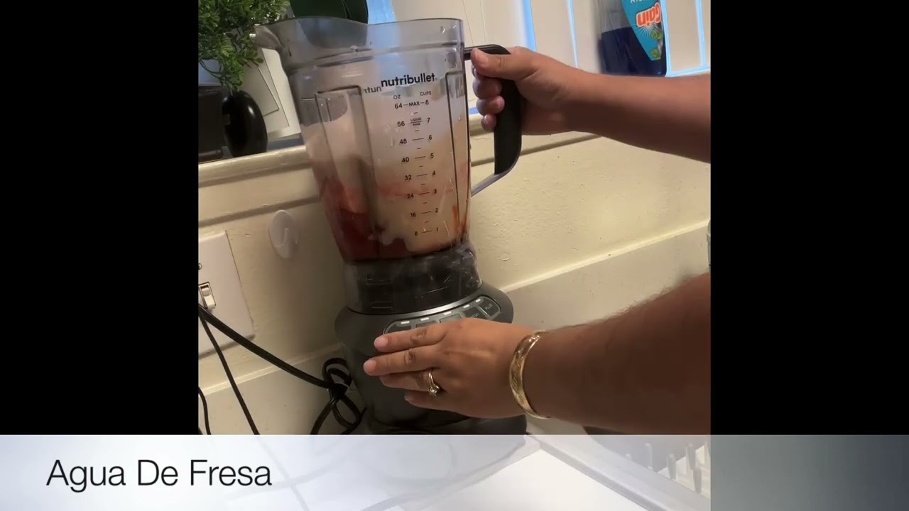 Tutorial Para Preparar Una Agua De Fresa🍓 