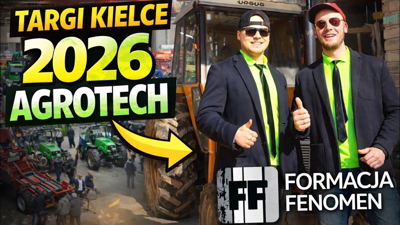 Targi Kielce AGROTECH 2026 Formacja Fenomen Będziemy tam !