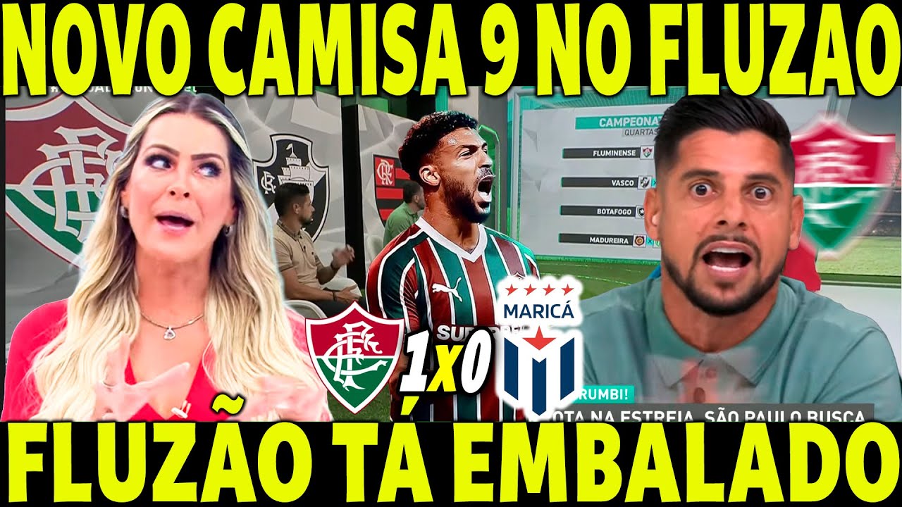 NOVO CAMISA 9 CHEGANDO NO FLUMINENSE! CICINHO E RENATA RASGAM ELOGIOS AO FLUZÃO!