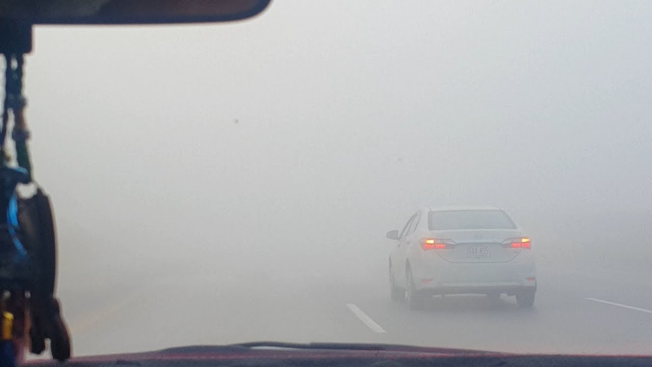Heavy Fog on Motorway | Foggy Motorway drive | Zero Visibility | Drive Carefully on Highways