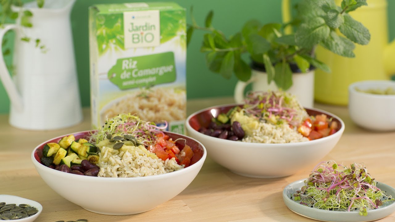 Recette VEGGIE BOWL avec Jardin BiO