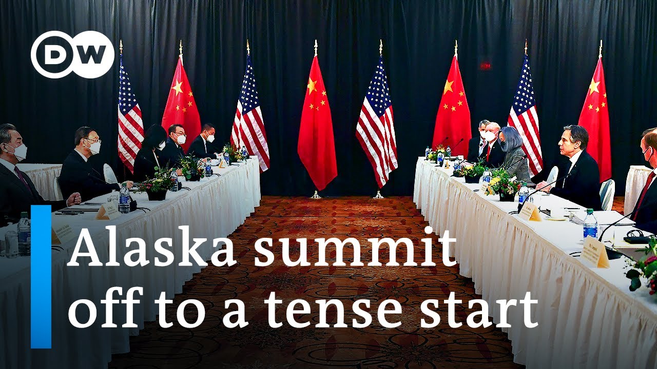 Alaska summit: US and China trade barbs in heated exchange | DW News