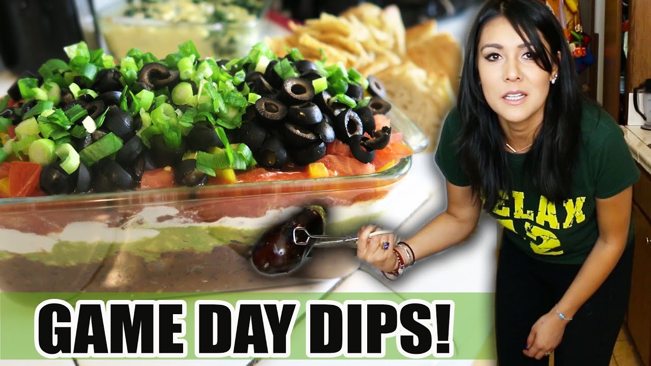 GAME DAY DIPS! 🍕 #TastyTuesday