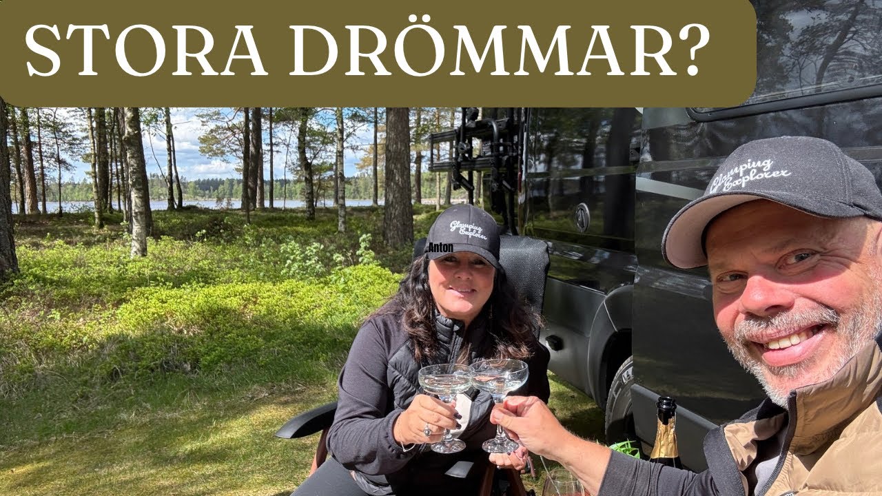 Camping i Sverige med sj&ouml;tomt &ndash; v&aring;rt favoritstopp med lummig natur magiskt! GlampingExplorer.se