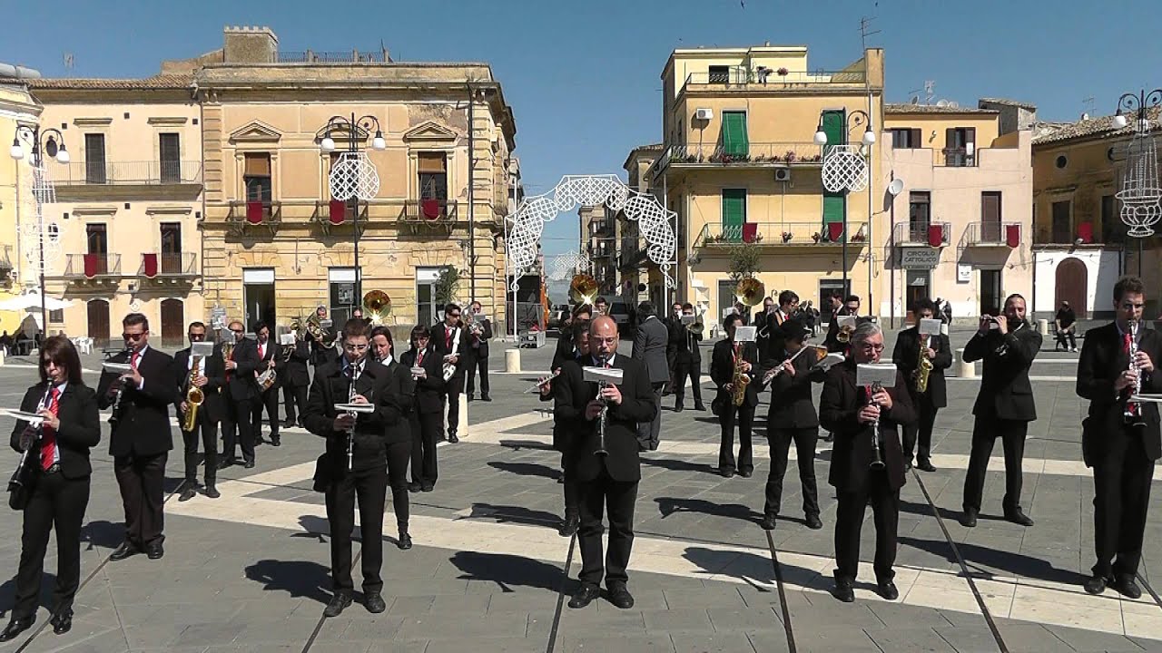FESTA DEI SS PATRONI 2014 #GRAMMICHELE - Banda musicale città di Acireale