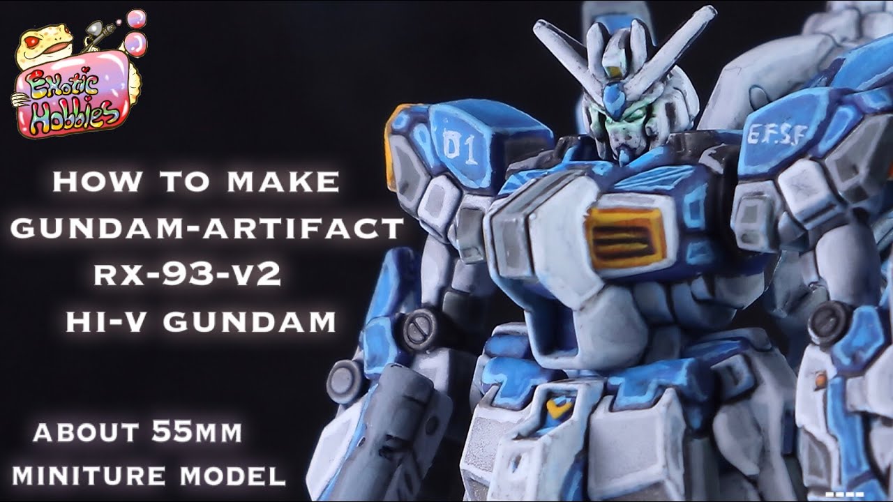 【プラモ】シタデルカラー ファレホ で ガンダム アーティファクト Hi-νガンダム ガンプラ  組立 塗装 レビュー Gundam Artifact Hi-ν Gundam
