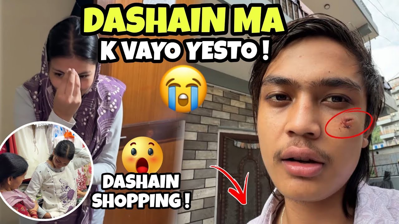 Dashain Ko Vela K Vayo Yesto 😭 || Happy Dashain My All Crazy Family 😍 || Roshan Vlogs
