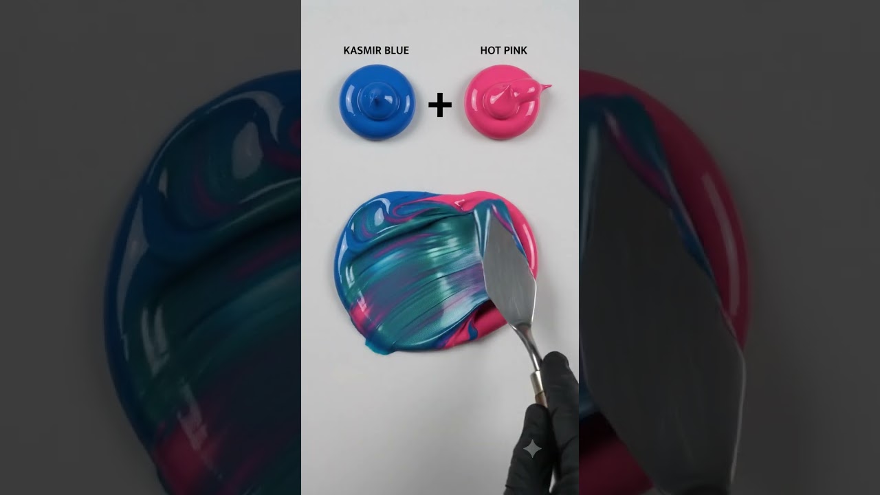 Can You Guess the Final Color? 🎨 | Most Satisfying Color Mix Ever #colormixing #asmr #colors #art