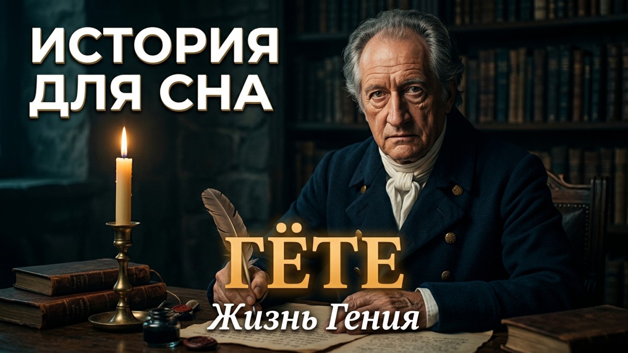 📖 Больше Света: Жизнь Гёте От Рождения До Последнего Вздоха — История Для Сна