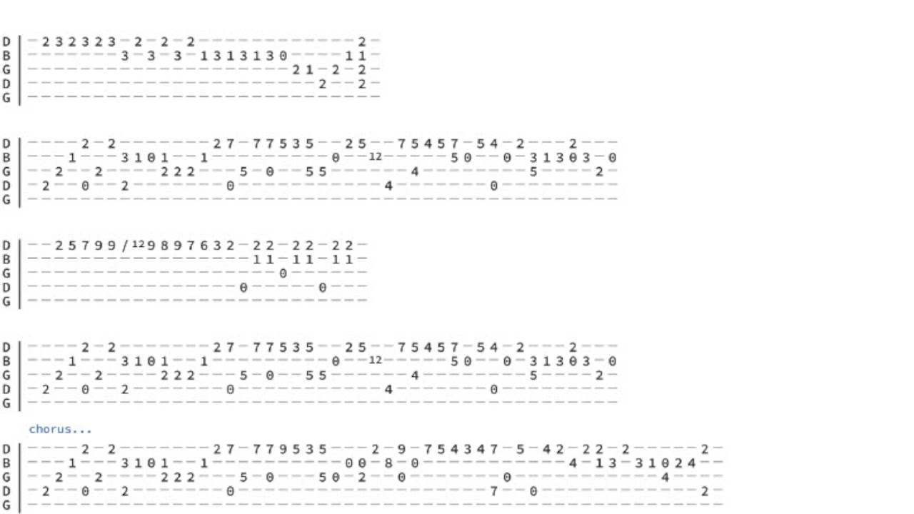 Merry Go Round of Life on banjo with tabs