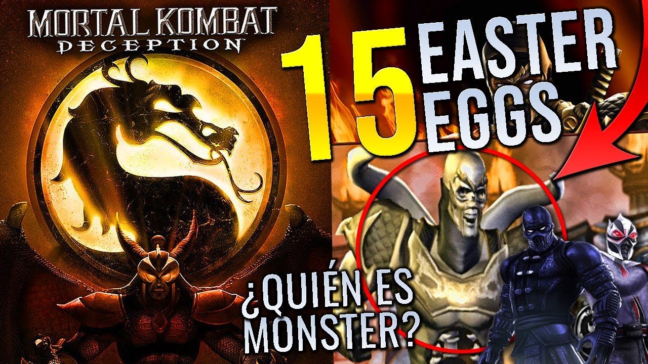 15 Curiosidades, Easter Eggs de Mortal Kombat Deception (Minijuegos, Personajes Secretos, Konquest)
