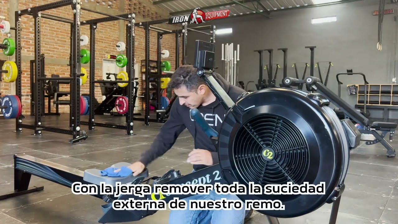 Como dar mantenimiento a tu Remadora Concept2®