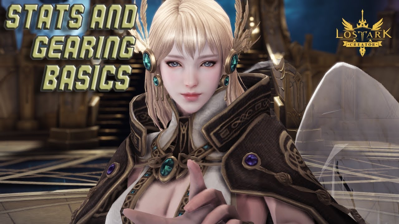 Lost Ark - Character Building Explained - Episode 01 - The Basics of Stats and Gearing