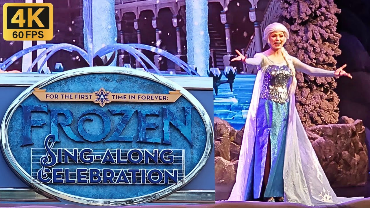 Праздник «Холодное сердце» — впервые в Forever 4K — Disney Hollywood Studios 2023