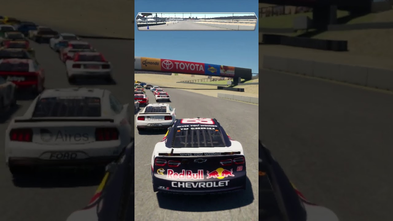 КРУПНЫЙ ПОДВИГ В NASCAR 25! #NASCAR25 #NASCAR