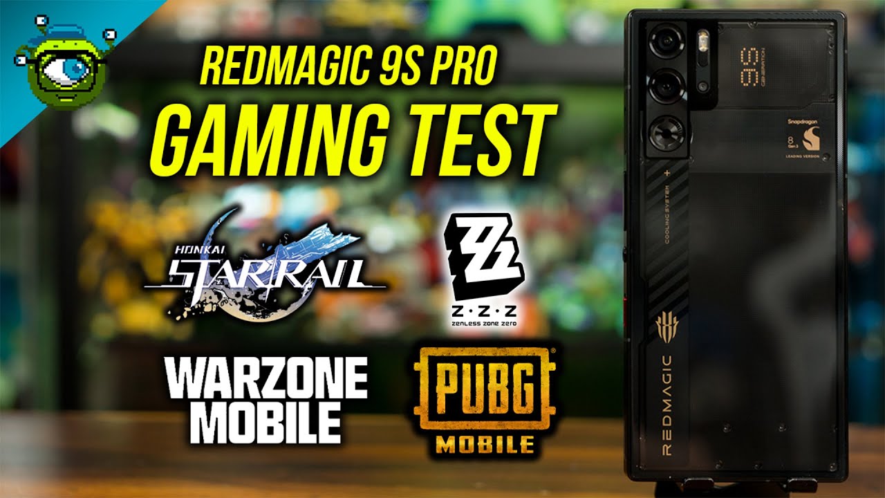 REDMAGIC 9S Pro Gaming Test | Zenless Zone Zero, Honkai: Star Rail, PUBG & COD: Warzone