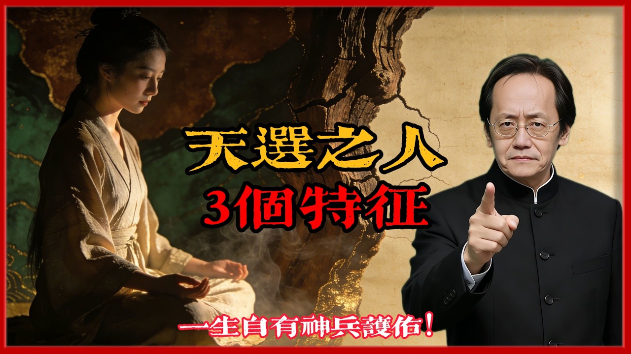 倪海廈：別不信！這3個特徵是“天選之人”的標記，陽氣自足，一生自有神兵護佑！#倪海廈 #易經 #黃曆 #命理