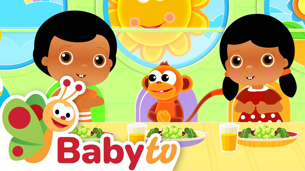 Lunchtime Song 🎵 | What A Wonderful Day | Daily Routine for Toddlers @BabyTV