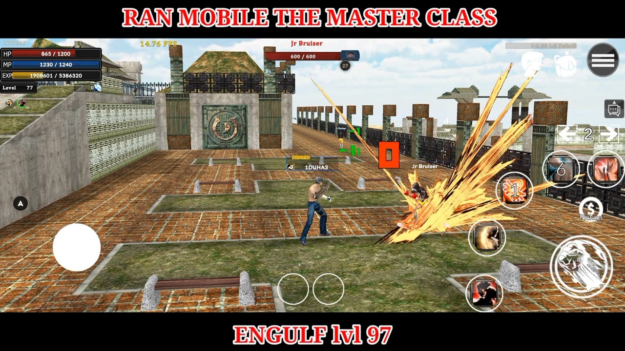 RAN MOBILE THE MASTER CLASS ALL INT BRAWLER SKILLS lvl 7-127