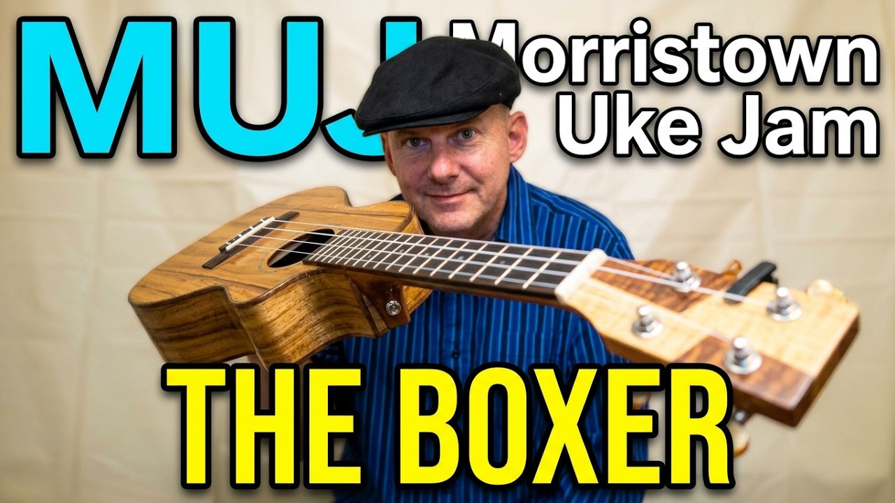 The Boxer - Paul Simon (ukulele tutorial by MUJ)