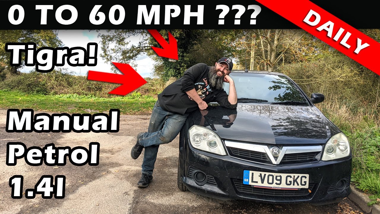How Quick is Lee's Daily? 0-60mph in 2009 Vauxhall Tigra