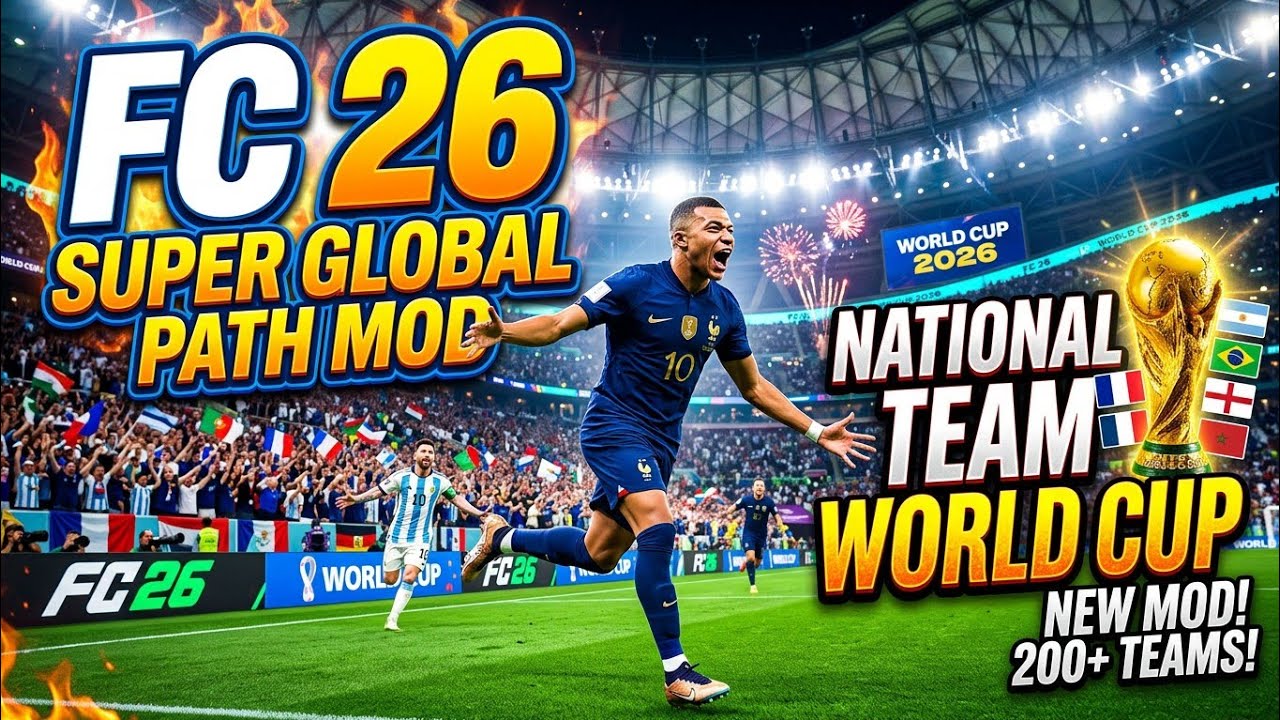 super global path mod fc 26 national team patch