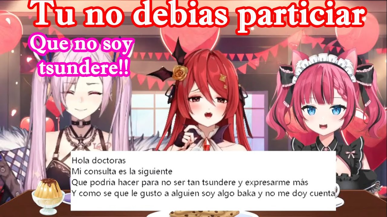 Una persona tsundere hace una pregunta [Hime D'almaria, Sezia Haruma, Yumi Nekomiya]