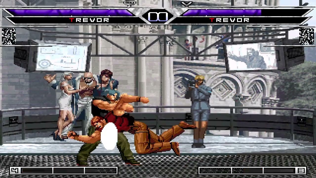 KOF MUGEN trevor spacy 4X vs trever spacy 4X