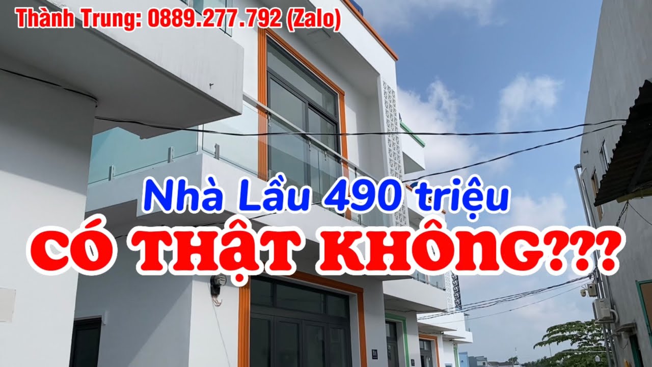 nh&agrave; Lầu 490 triệu🤯Thật hay Đ&ugrave;a???