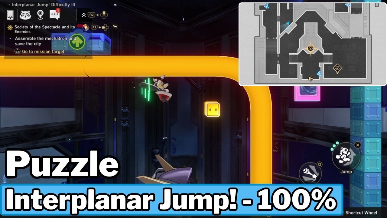 Interplanar Jump! [Puzzle Guide] in Pearluxe Tower (2) - Honkai Star Rail
