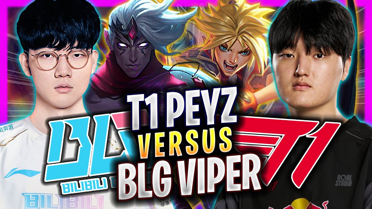 T1 PEYZ vs BLG VIPER! - T1 Peyz Plays Ezreal ADC vs BLG Viper Varus! | Season 2026