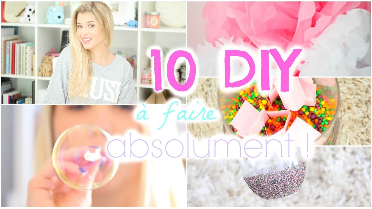 [ DIY n°6 ] : 10 DIY à faire ABSOLUMENT !