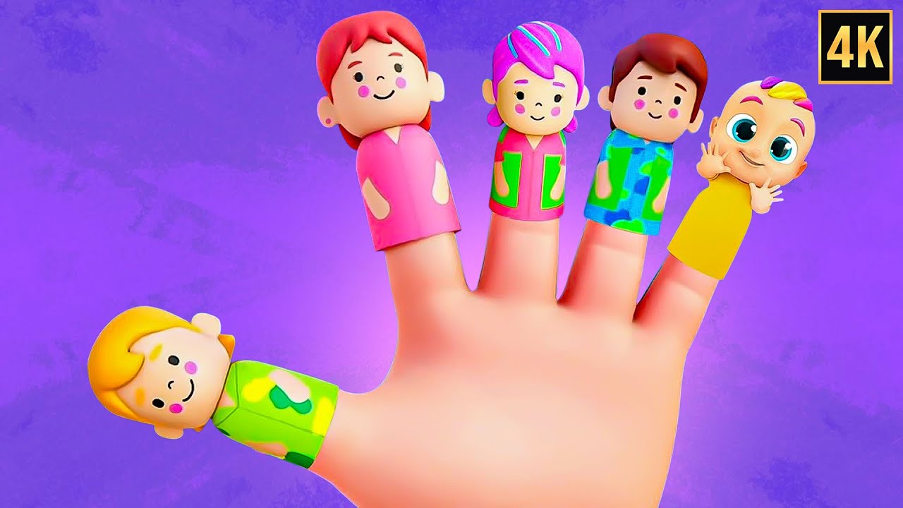 Finger Family + More Nursery Rhymes & Children Songs