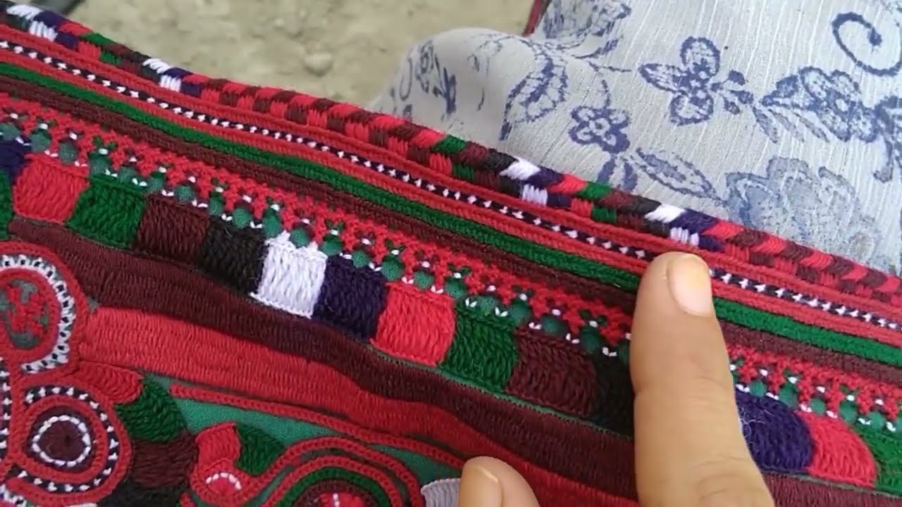 Balochi doch | Asteg a sarzeg | how to make sarpag | Zohha Khalid