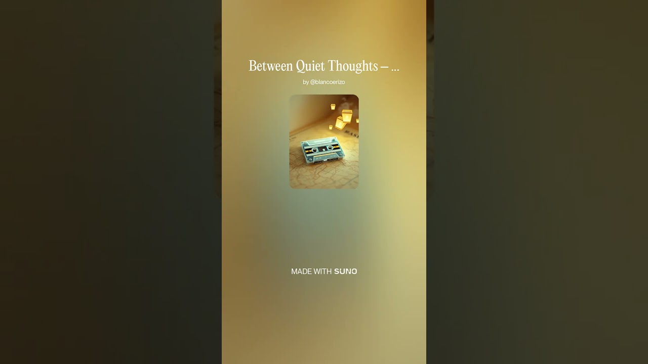 Between Quiet Thoughts – Gentle Ambient for Reflection & Reading