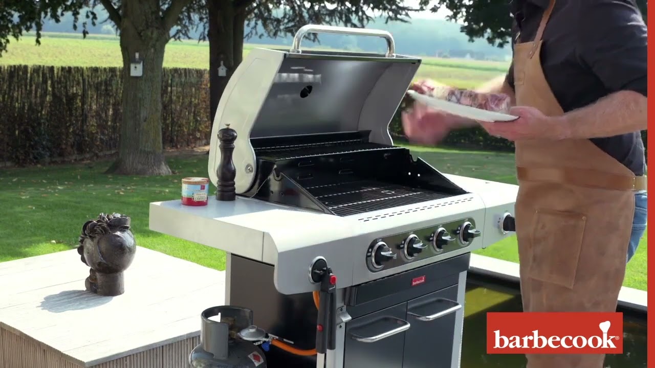 Cum gatesti la Gratarul pe gaz Siesta Barbecook