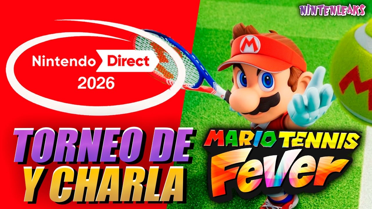 ¡TORNEO de NINTENDO de MARIO TENNIS FEVER en SWITCH 2! ¿Donde esta el Direct?