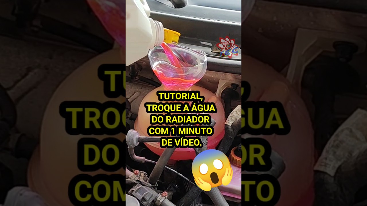 TROCA DA &Aacute;GUA DO RADIADOR DO CORSA CLASSIC, TUTORIAL COMPLETO EM UM MINUTO. #altomotivo