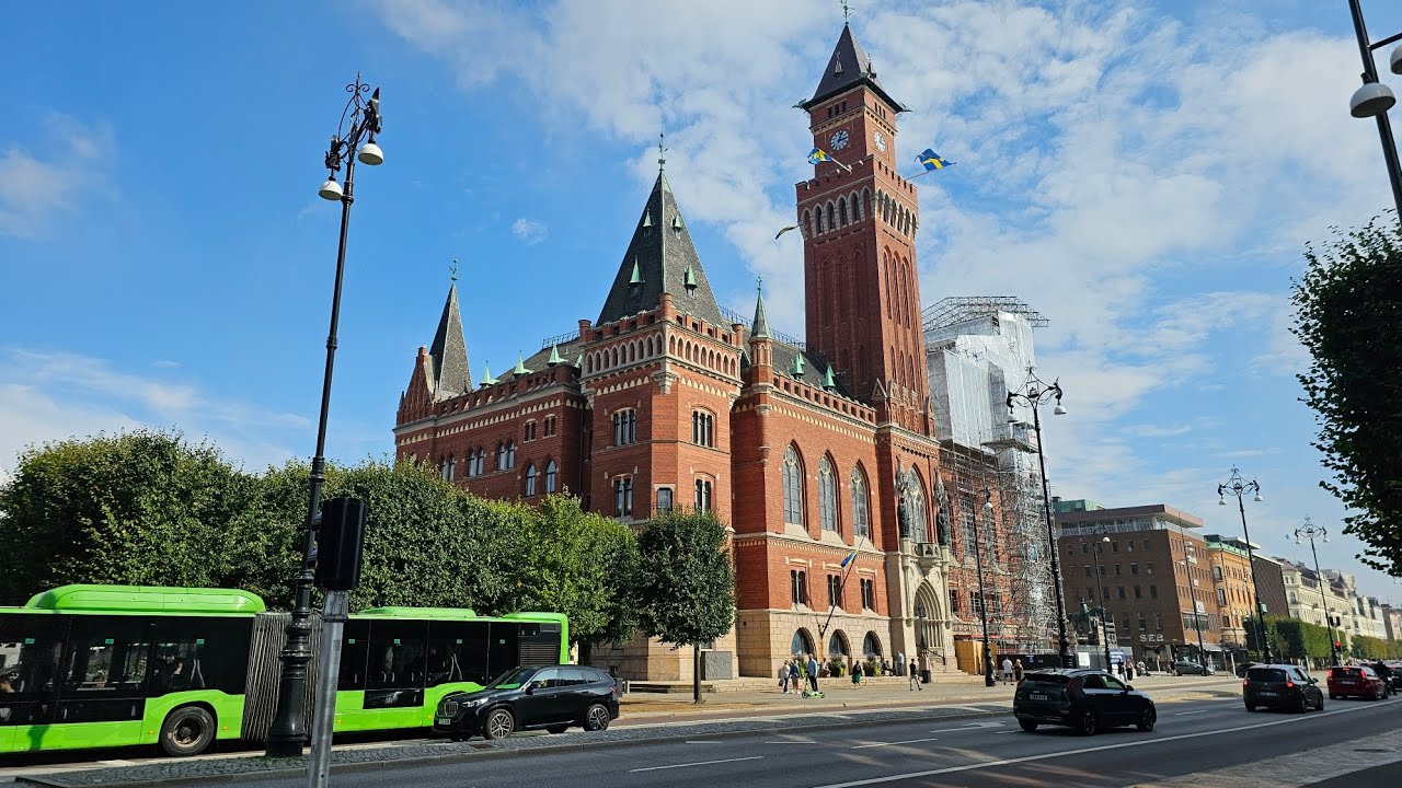 Einen Tag in Helsingborg Schweden August 2025
